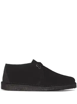 Clarks Originals: Чёрные ботинки 