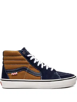 Vans: Синие кроссовки  Sk8-Hi