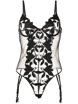 Fleur Du Mal: Чёрный боди 