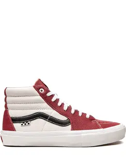 Vans: Красные кроссовки  Sk8-Hi