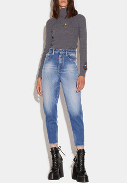 DSQUARED2: Голубые джинсы 