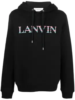 LANVIN: Чёрная толстовка 