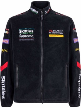 Supreme: Чёрная куртка  Polartec