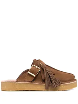 Clarks Originals: Коричневые мокасины 