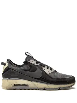 Nike: Чёрные кроссовки  Air Max 90