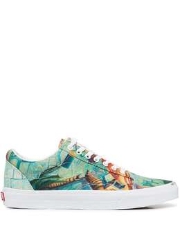 Vans: Голубые кроссовки  Old Skool