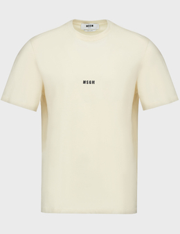 MSGM: Бежевая футболка 