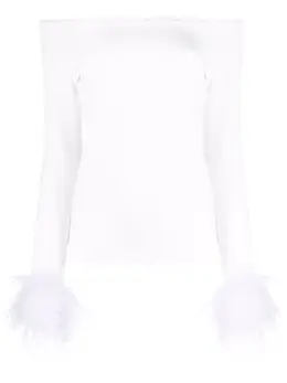 Atu Body Couture: Топ с открытыми плечами 