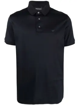 Emporio Armani: Тёмное поло 