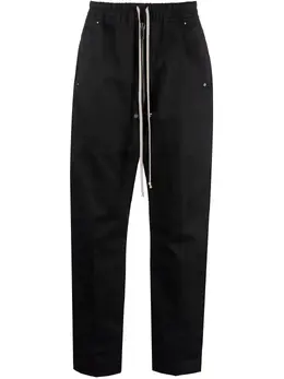 Rick Owens DRKSHDW: Чёрные брюки 