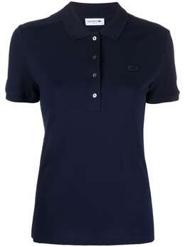 Lacoste: Синее поло 