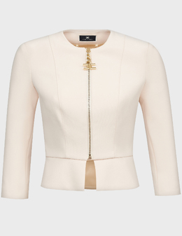 ELISABETTA FRANCHI: Трикотажный жакет 