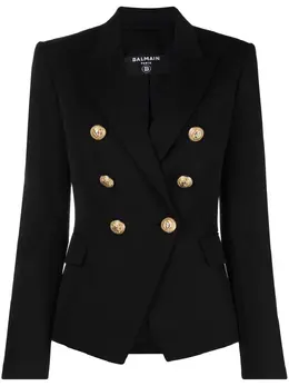 Balmain: Двубортный жакет 