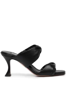 Aquazzura: Чёрные сандалии 