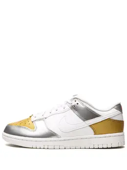 Nike: Белые кроссовки  Dunk Low