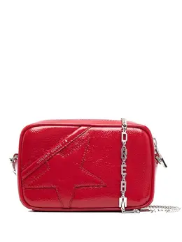 Golden Goose: Блестящая сумка через плечо  Star