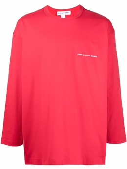 Comme Des Garçons Shirt: Свитер с принтом 