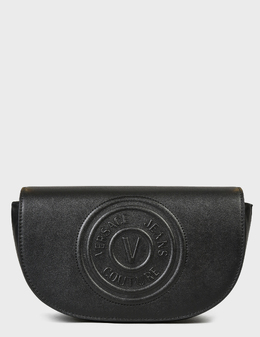VERSACE JEANS COUTURE: Чорні сумки 