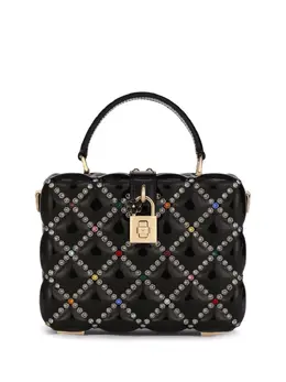 Dolce & Gabbana: Чёрная сумка на руку  Dolce Box