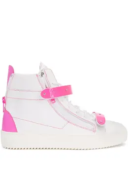 Giuseppe Zanotti: Белые кроссовки  Coby