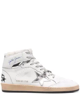 Golden Goose: Белые кроссовки  Sky Star