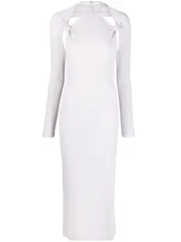 Jacquemus: Платье с длинным рукавом 