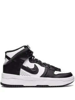 Nike: Чёрные кроссовки  Dunk High