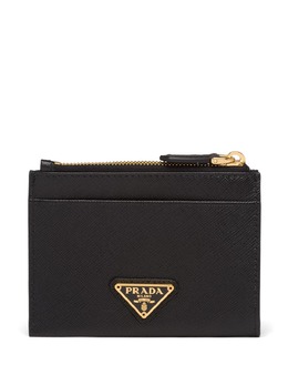 Prada: Чёрный картхолдер 
