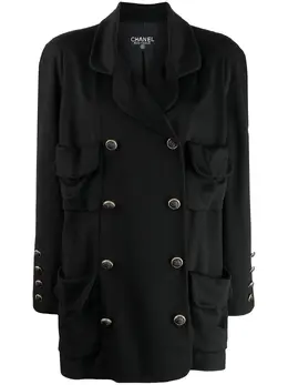 Chanel Pre-Owned: Двубортная куртка 