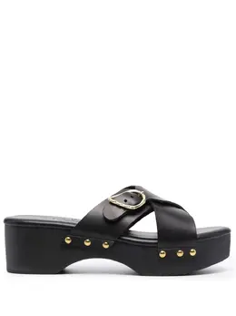 Ancient Greek Sandals: Чёрные сандалии 