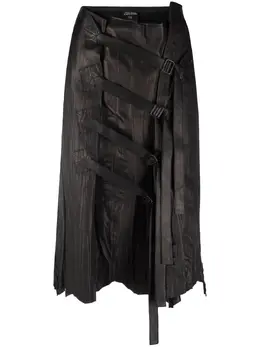 Jean Paul Gaultier Pre-Owned: Кожаная юбка 