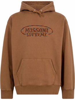 Supreme: Коричневая толстовка 