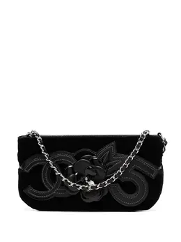 Chanel Pre-Owned: Чёрная сумка 