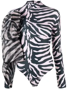Atu Body Couture: Боди с животным принтом 