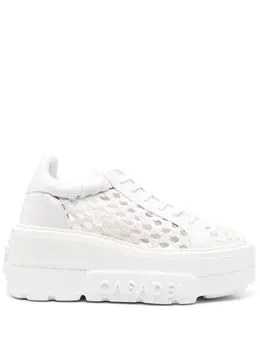Casadei: Белые кроссовки 