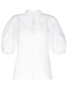 Chloé: Рубашка с рукавами-фонариками 