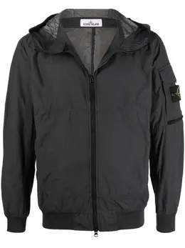 Stone Island: Куртка  Compass с капюшоном