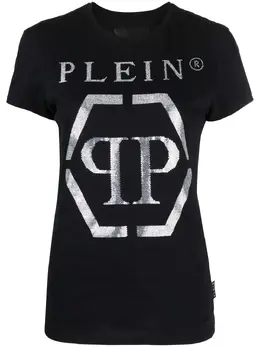 Philipp Plein: Футболка с принтом 