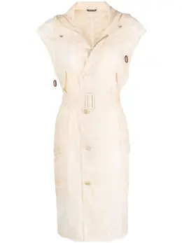 Maison Margiela: Плащ с капюшоном 