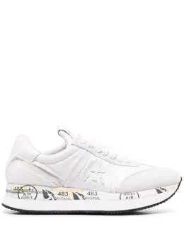 Premiata: Белые кроссовки  Conny