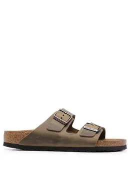 Birkenstock: Сандалии  Arizona цвета хаки