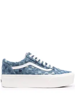 Vans: Голубые кроссовки  Old Skool