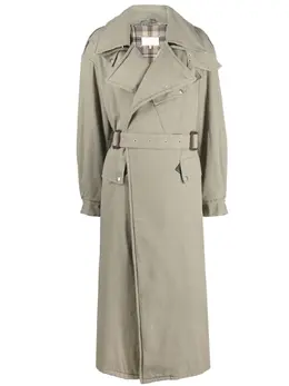 Maison Margiela: Зелёный плащ 