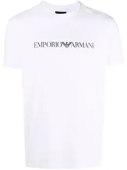 Emporio Armani: Футболка с принтом 