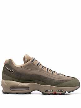 Nike: Зелёные кроссовки  Air Max 95 SE