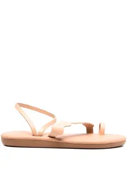 Ancient Greek Sandals: Бежевые сандалии  Koralia