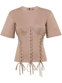 Dolce & Gabbana: Коричневая футболка  T