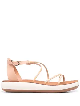 Ancient Greek Sandals: Бежевые сандалии  Anastasia