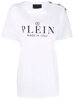 Philipp Plein: Футболка с принтом 