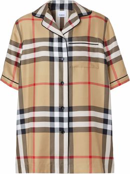 Burberry: Винтажная рубашка  Vintage Check